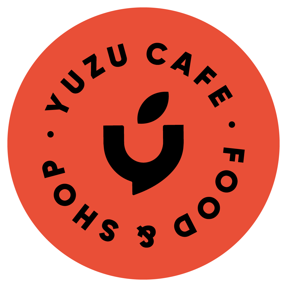 Yuzu Café: sticker rojo